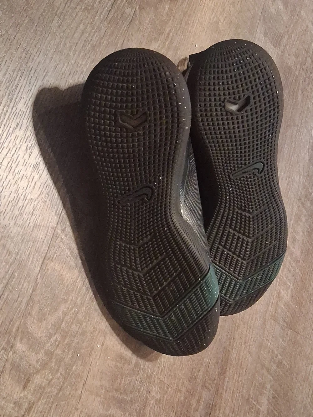 Indoor Soccer Shoes Black Nike Size 6 Youth